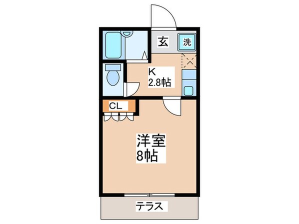 ハイツ阿蘇の物件間取画像